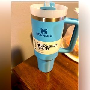 Blue 40oz Stanley Tumbler